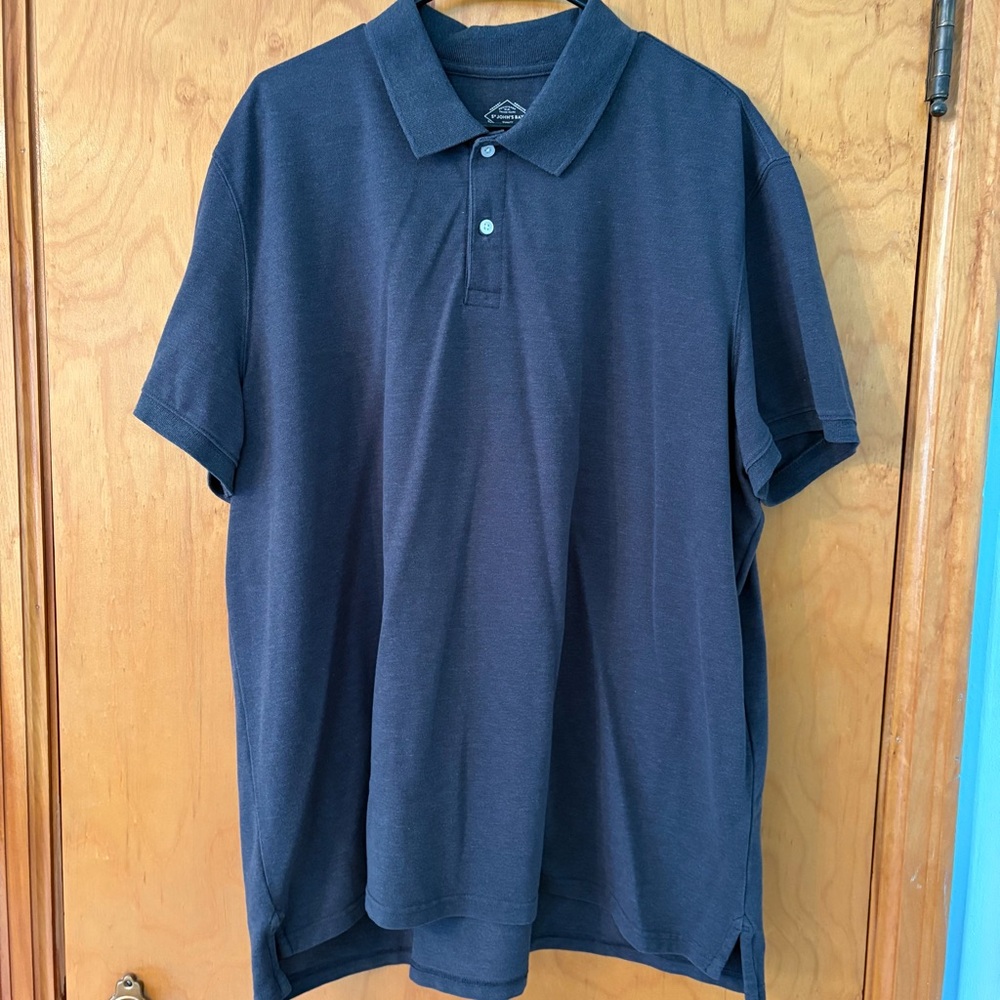 Gray St. John’s Bay Men’s XXL Performance Polo